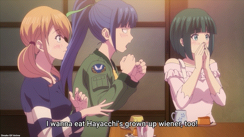 Goddess Cafe Terrace Episode 13 Ami Wants To Eat Chinsukou