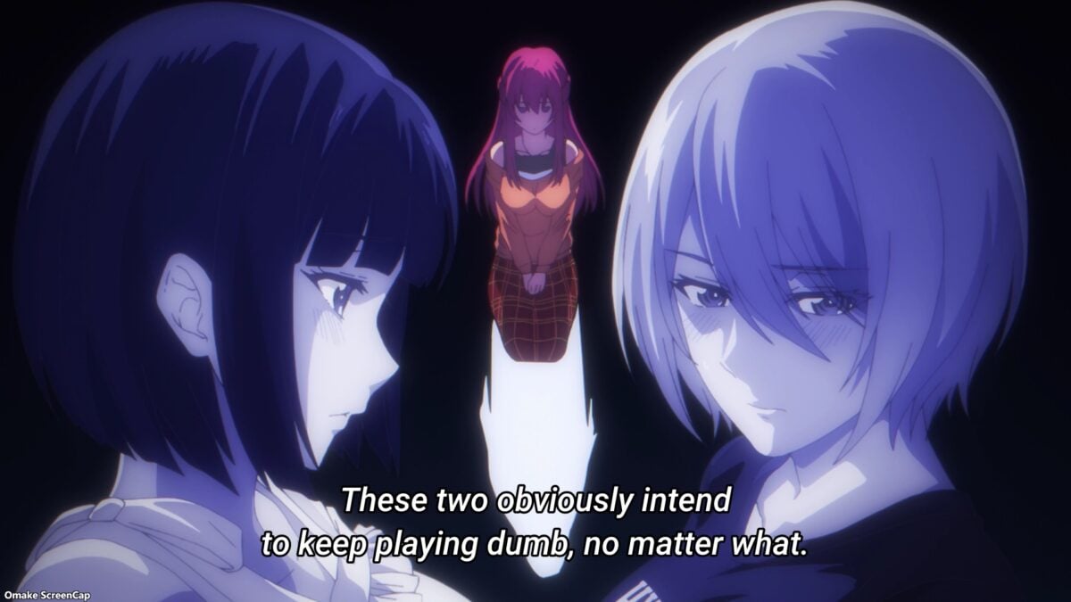 Goddess Cafe Terrace Episode 13 Ouka Looks At Shiragiku Akane