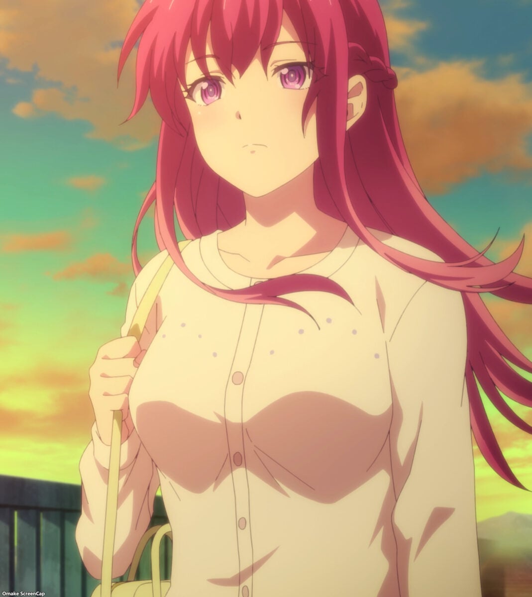 Goddess Cafe Episode 13 Ouka At Sunset