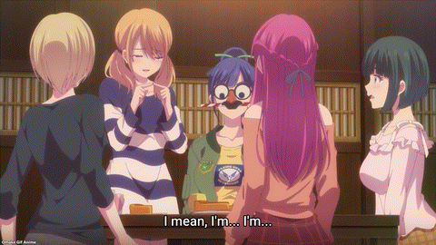 Goddess Cafe Terrace Episode 13 Riho Confesses Feelings