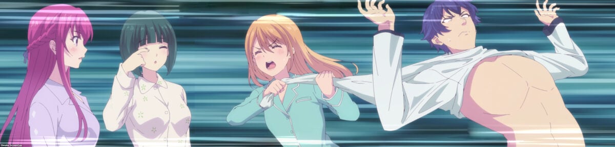 Goddess Cafe Episode 13 Riho Yanks On Hayato