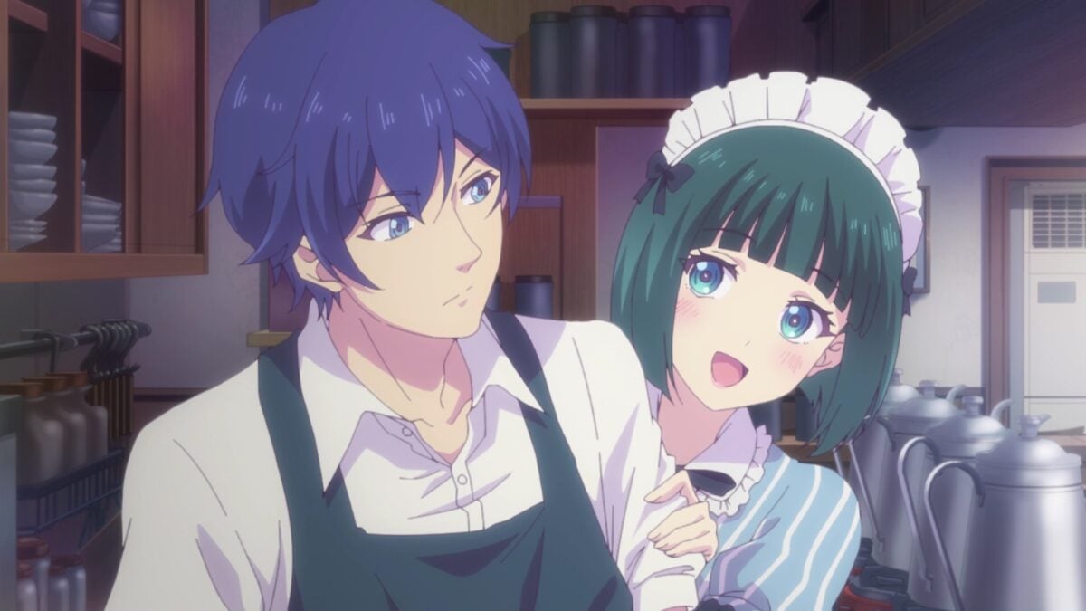 Goddess Cafe Terrace Episode 13 Shiragiku Hangs On To Hayato