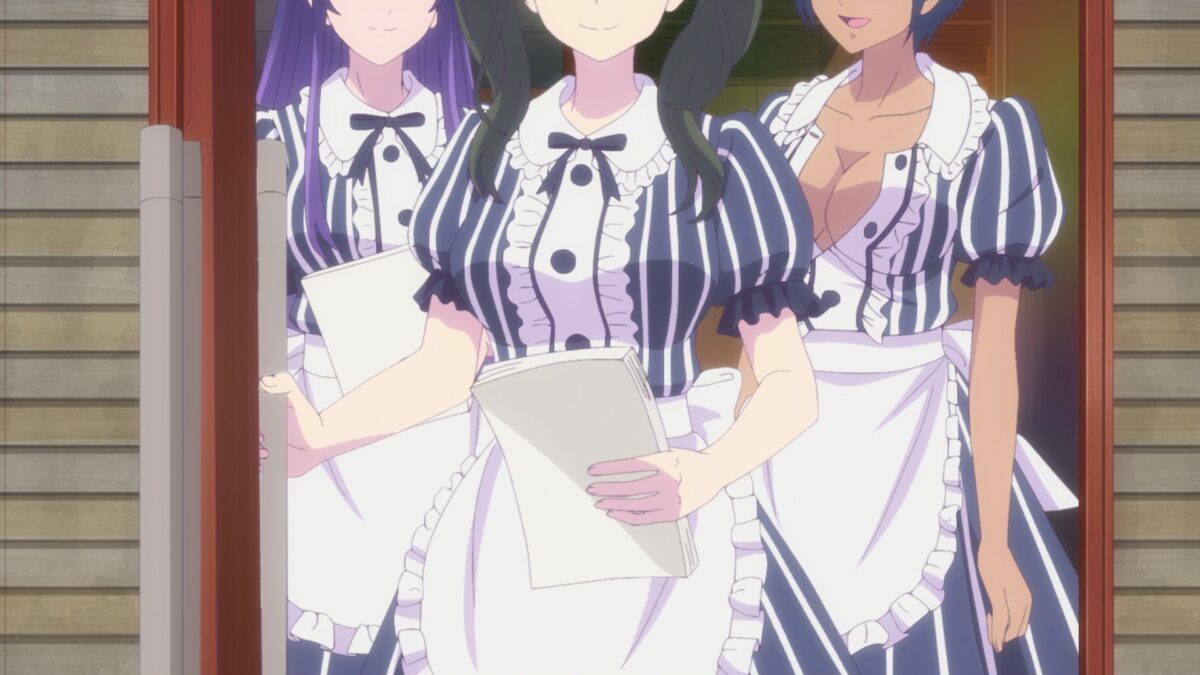 Goddess Cafe Terrace Episode 14 Family Waitresses