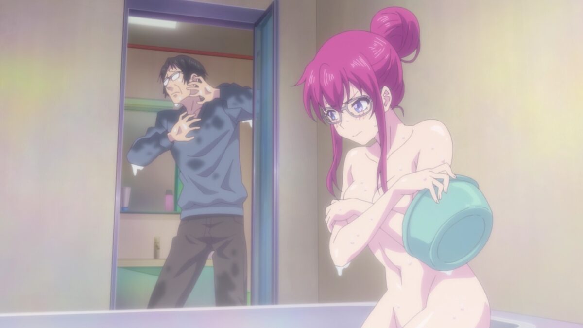 Goddess Cafe Terrace Episode 14 Kikka Splashes Father