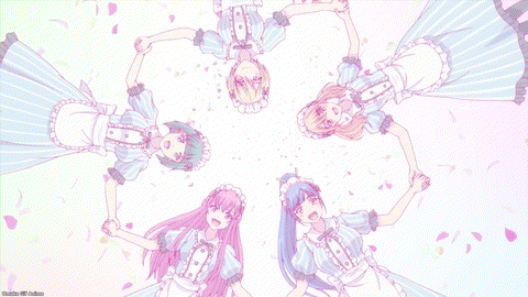 Goddess Cafe Terrace OP Goddesses Holds Hands