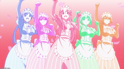 Goddess Cafe Terrace OP Goddesses Pump Fists