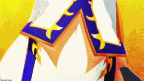 Hazurewaku ED Seras CGI Elf Hands Up