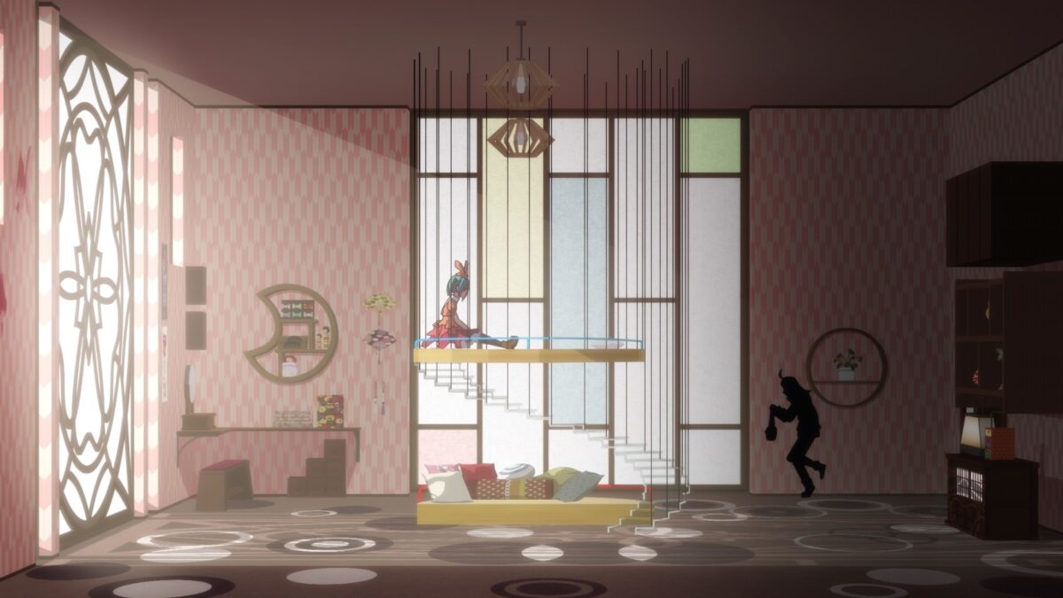 Monogatari Series Off & Monster Season Episode 1 Araragi Sneaks In