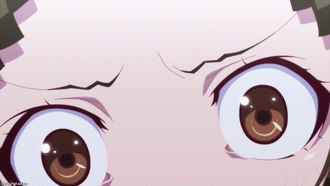 Monogatari Series Off & Monster Season Episode 1 Nadeko Stunned