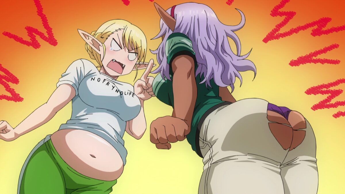 Plus Sized Elf Episode 2 Elfuda Kuroeda Bicker More