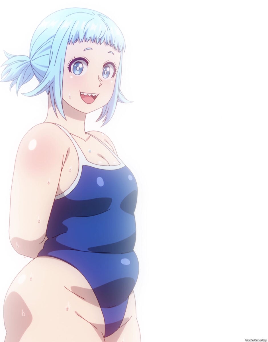 Plus Sized Elf Episode 3 ED Mero Wears Gym Swimsuit