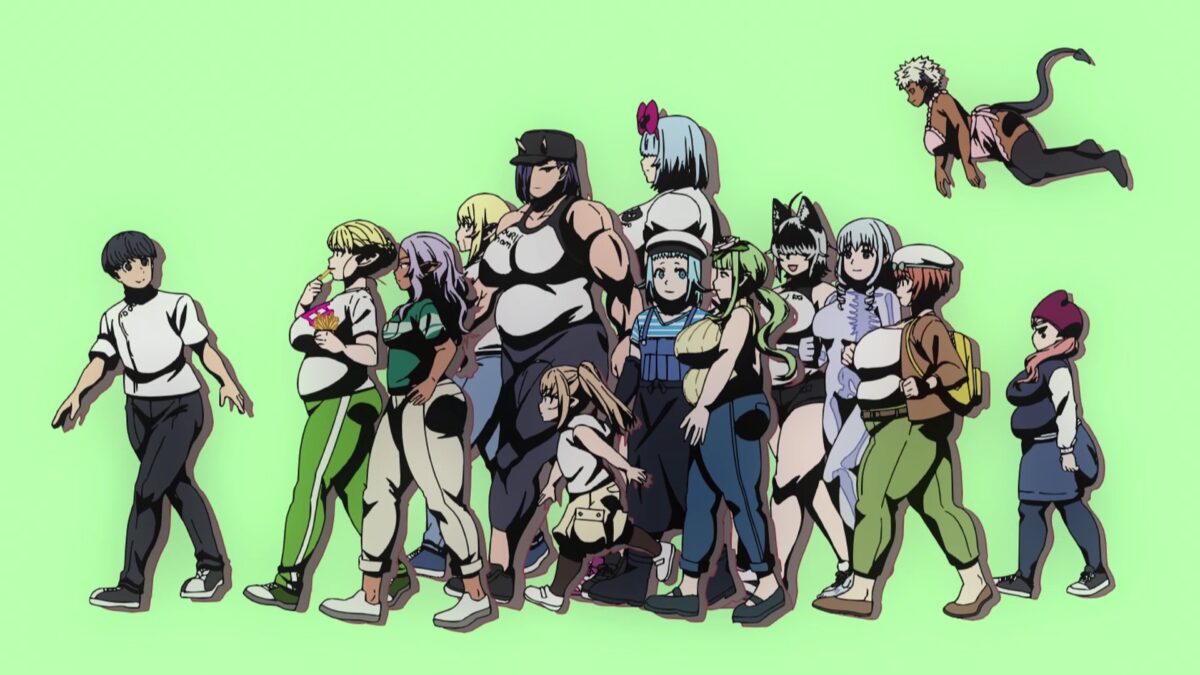 Plus Sized Elf OP Naoe And Monster Girls