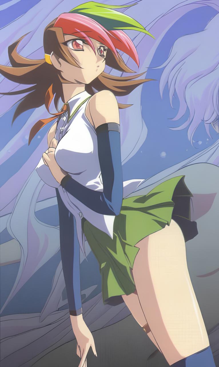 Rainbow Multicolored Hair List1 5a