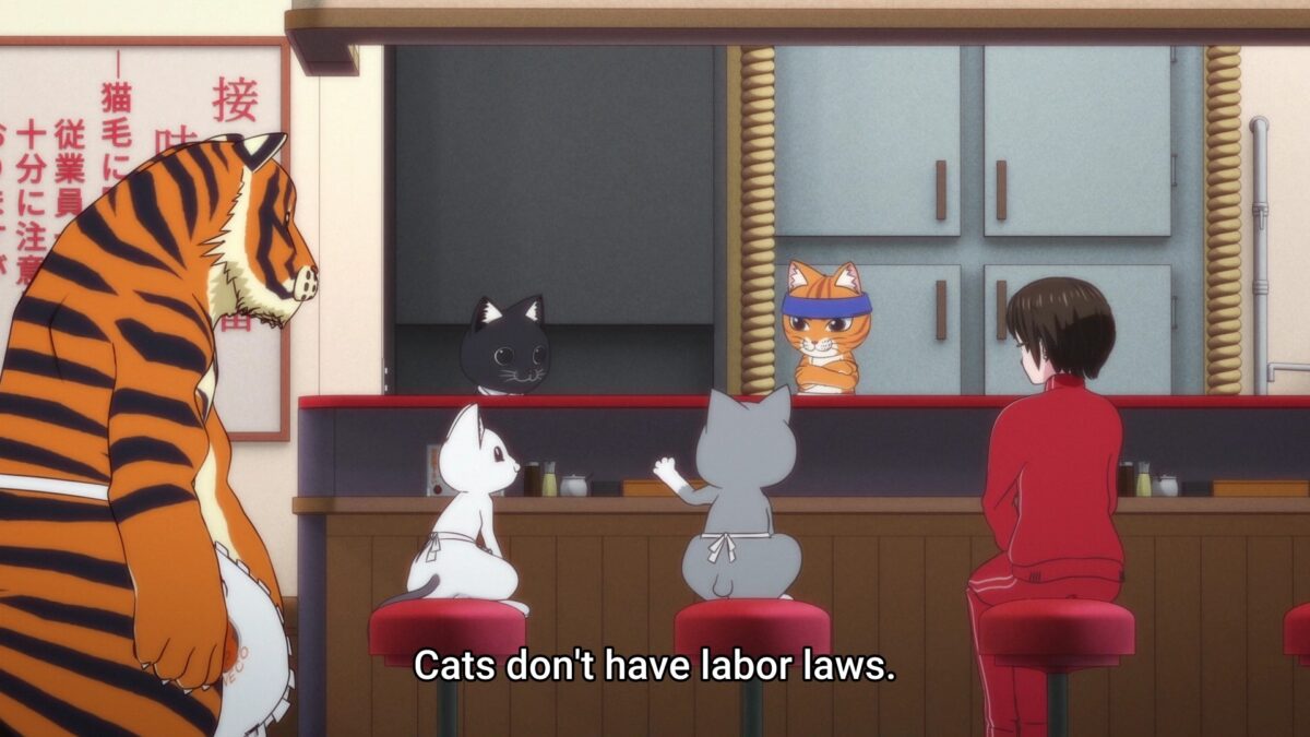 Ramen Akaneko Episode 1 No Cat Labor Laws