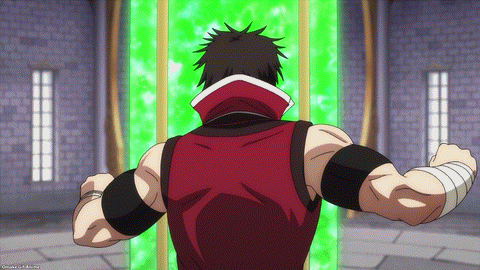 Shinmai Ossan Boukensha Episode 1 Rick Splatters Slime Bag