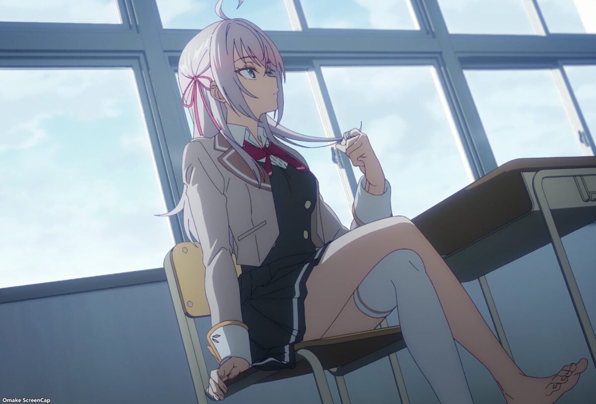 Tokidoki Bosotto Russia Go De Dereru Tonari No Alya San Episode 1 Alya Bare Leg And Foot