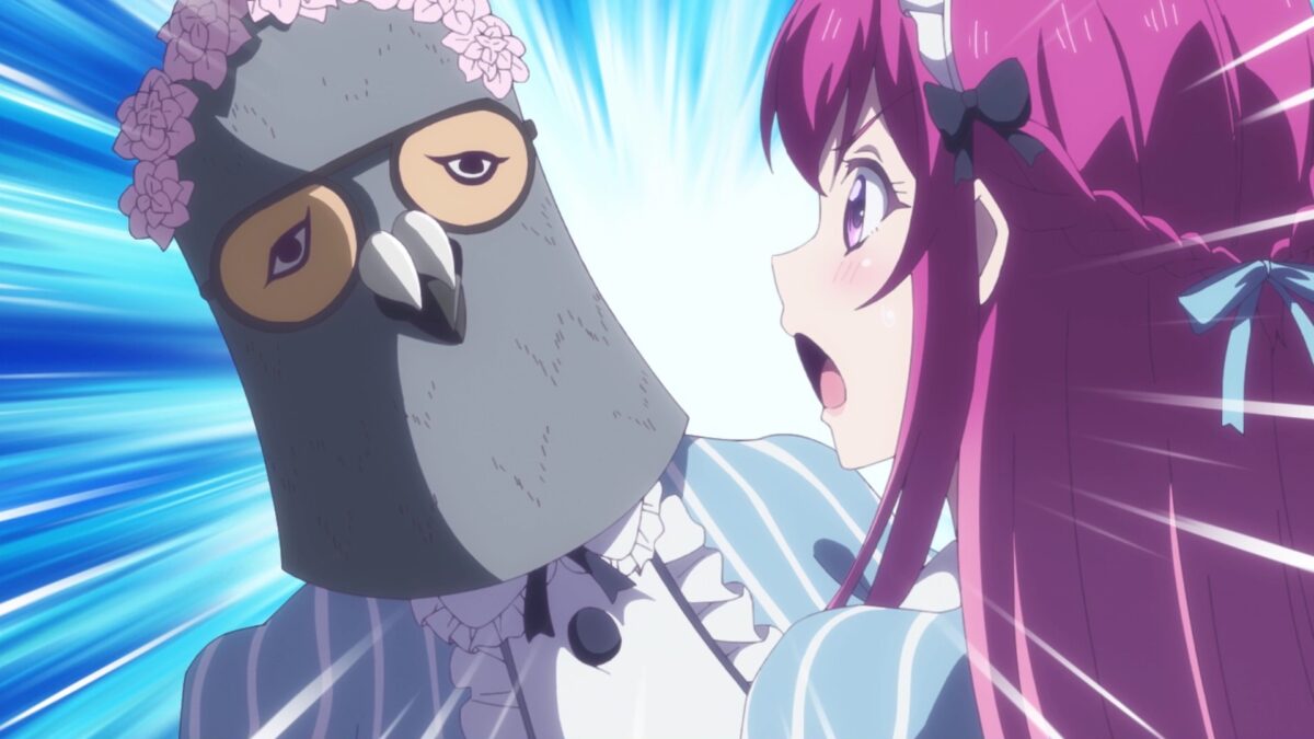 Goddess Café Terrace Episode 15 Ami Parakeet Mask