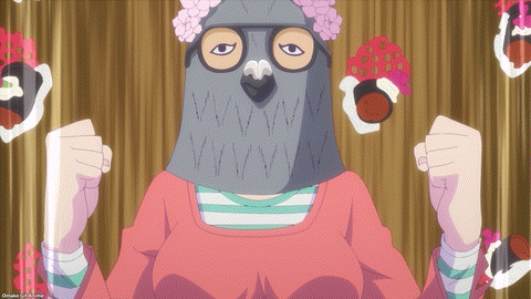 Goddess Café Terrace Episode 15 Ami Parrot Yells Pinchos