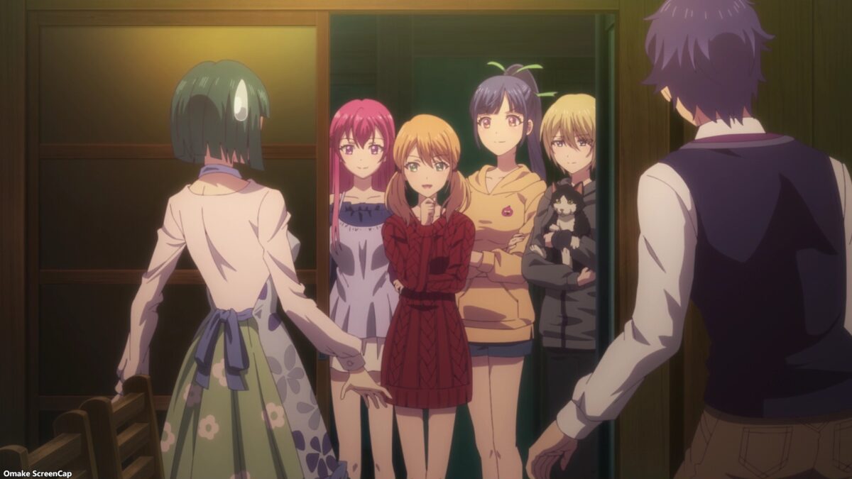 Goddess Café Terrace Episode 15 Familia Supports Shiragiku