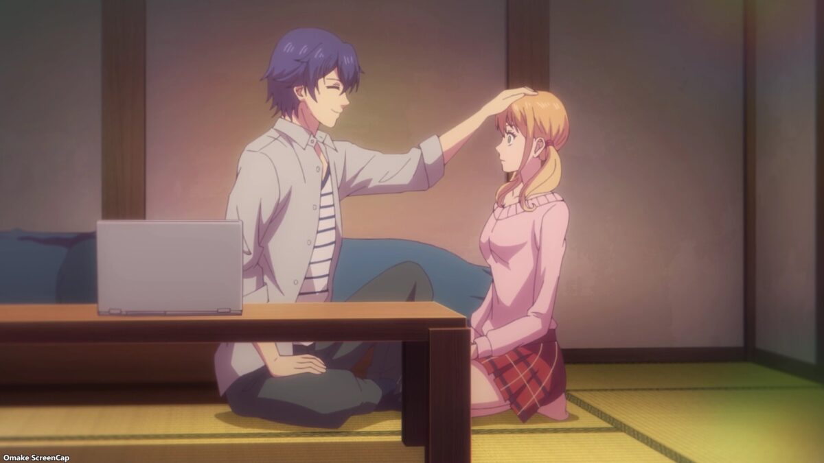 Goddess Café Terrace Episode 15 Hayato Pats Riho Head