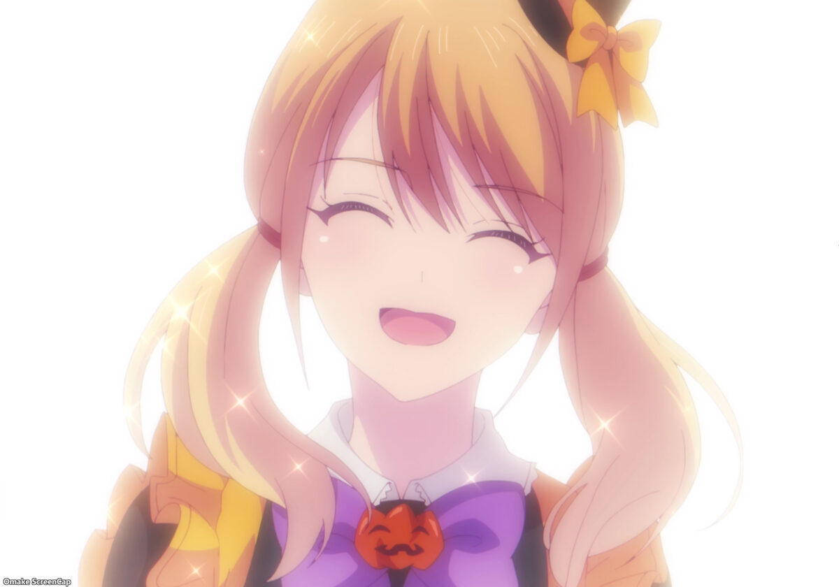 Goddess Café Terrace Episode 15 Riho Smiles For Camera