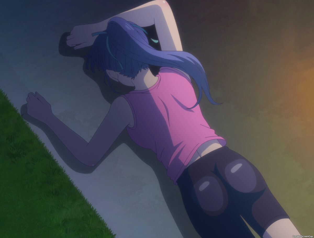 Goddess Cafe Terrace Episode 16 Ami Lays On Belly