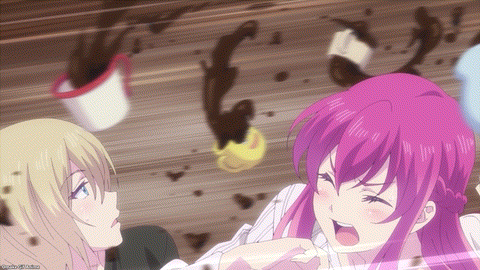 Goddess Cafe Terrace Episode 16 Coffee Flies Around Girls