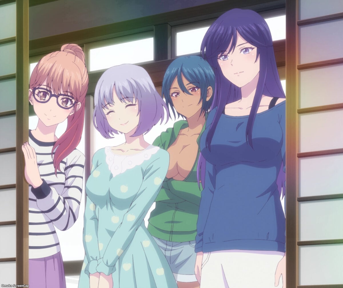 Goddess Cafe Terrace Episode 16 Family Girls At Door