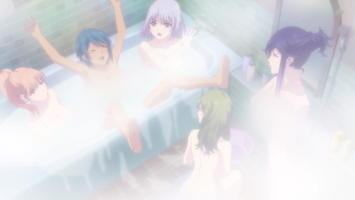 Goddess Cafe Terrace Episode 16 Family Girls In Steamy Bath