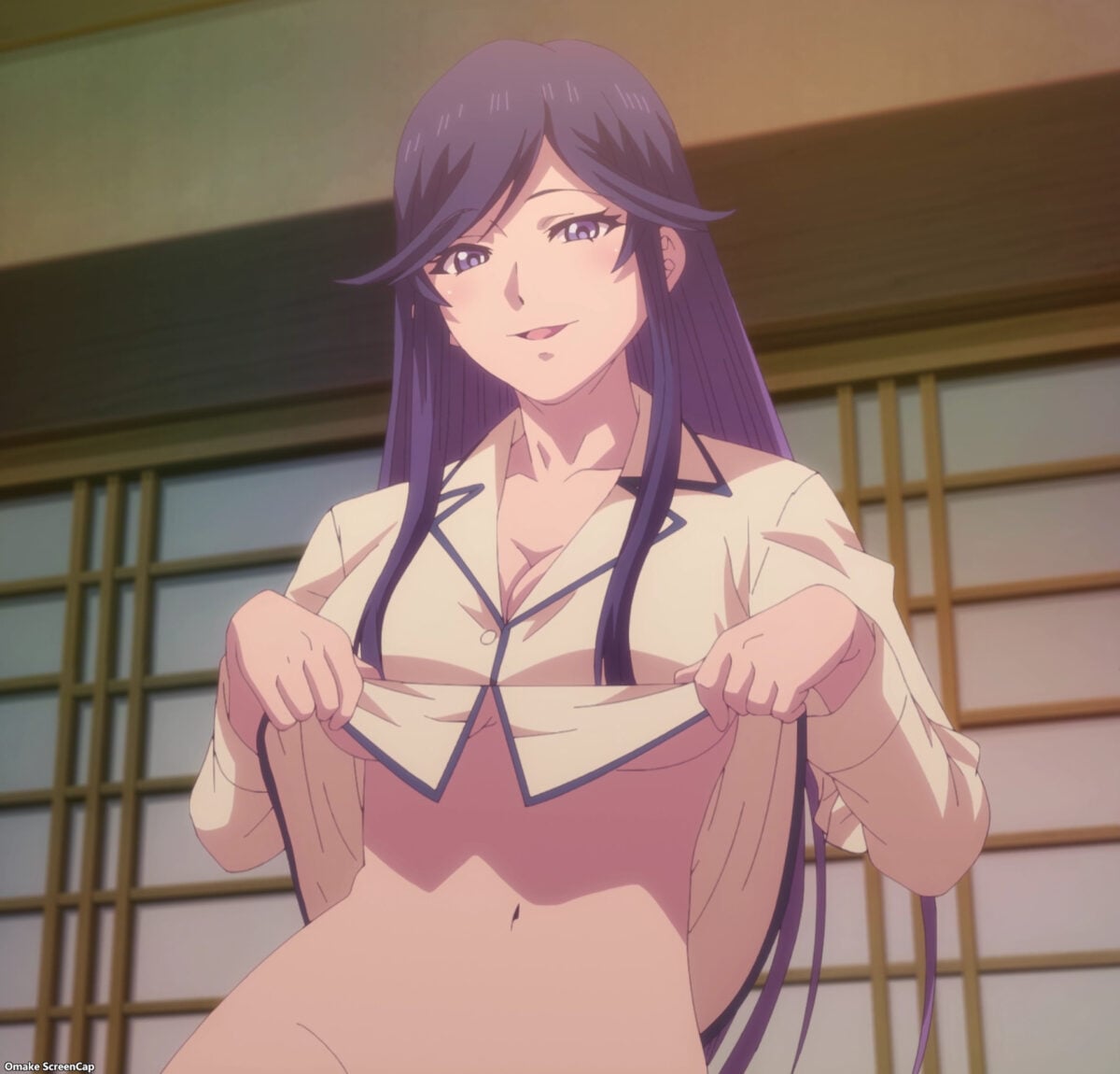 Goddess Cafe Terrace Episode 16 Mao Underboob