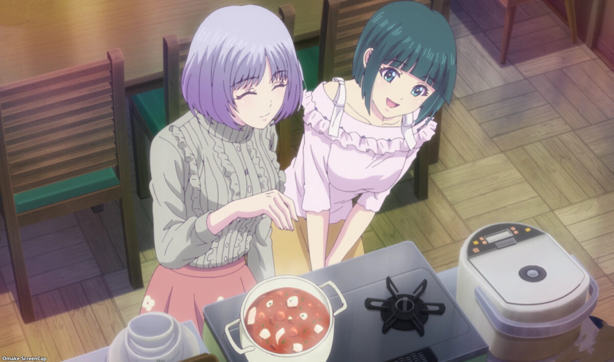 Goddess Cafe Terrace Episode 16 Moemi Shiragiku Cook Together