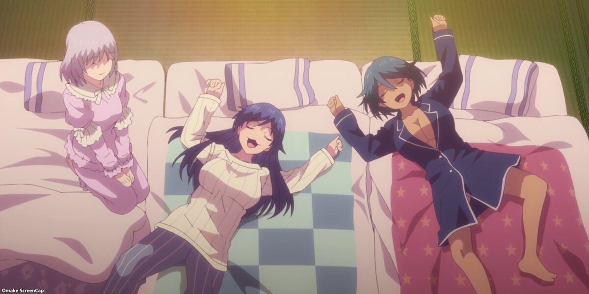 Goddess Cafe Terrace Episode 16 Moemi Watches Ami Valentina Sleep