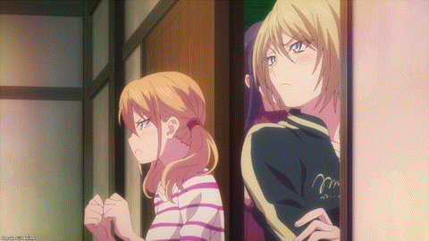 Goddess Cafe Terrace Episode 16 Shiragiku Drunkenly Straddles Hayato