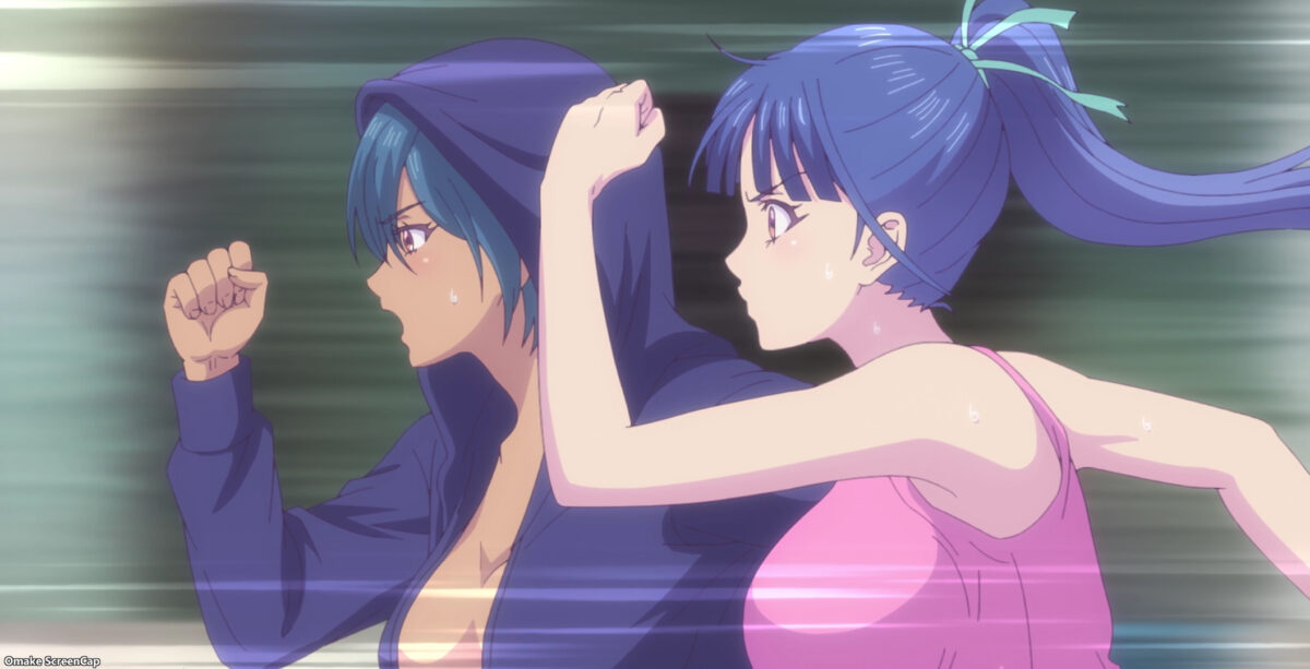 Goddess Cafe Terrace Episode 16 Valentina Ami Jog Together