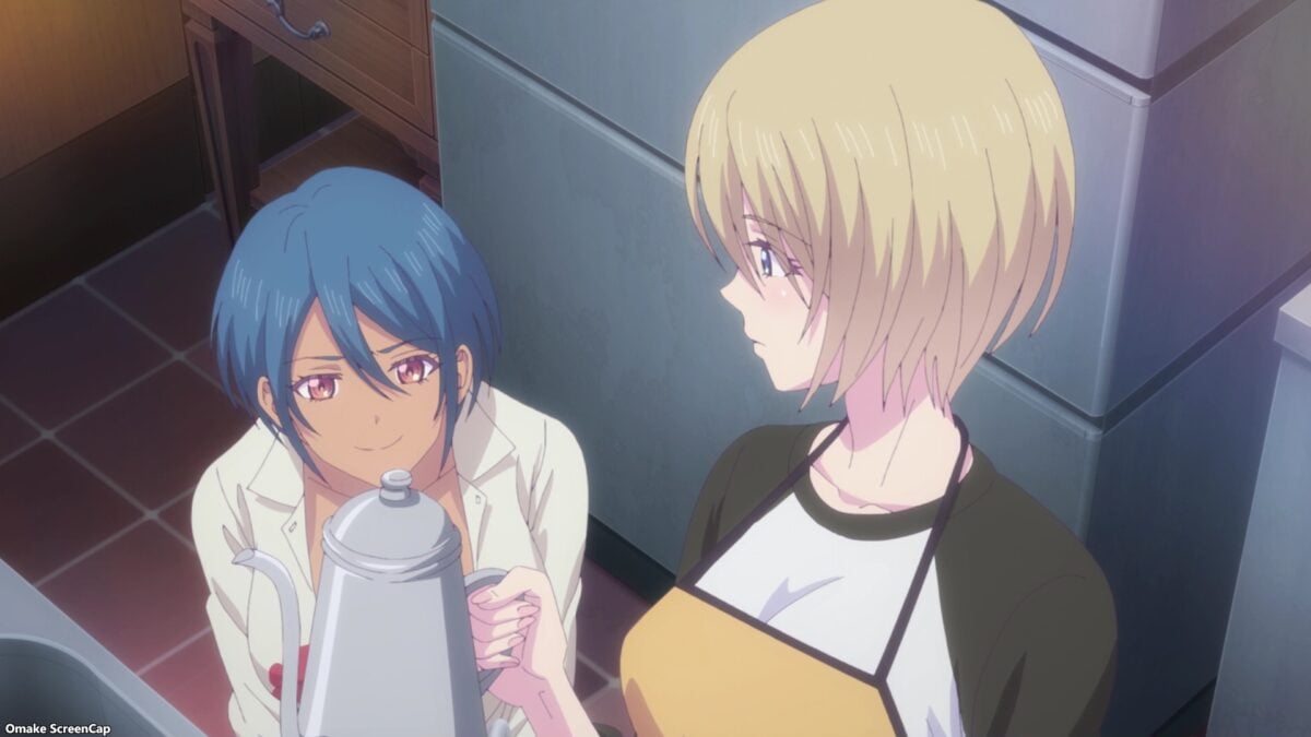 Goddess Cafe Terrace Episode 16 Valentina Watches Akane