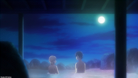 Goddess Cafe Terrace Episode 17 Ami Jumps In Hot Spring