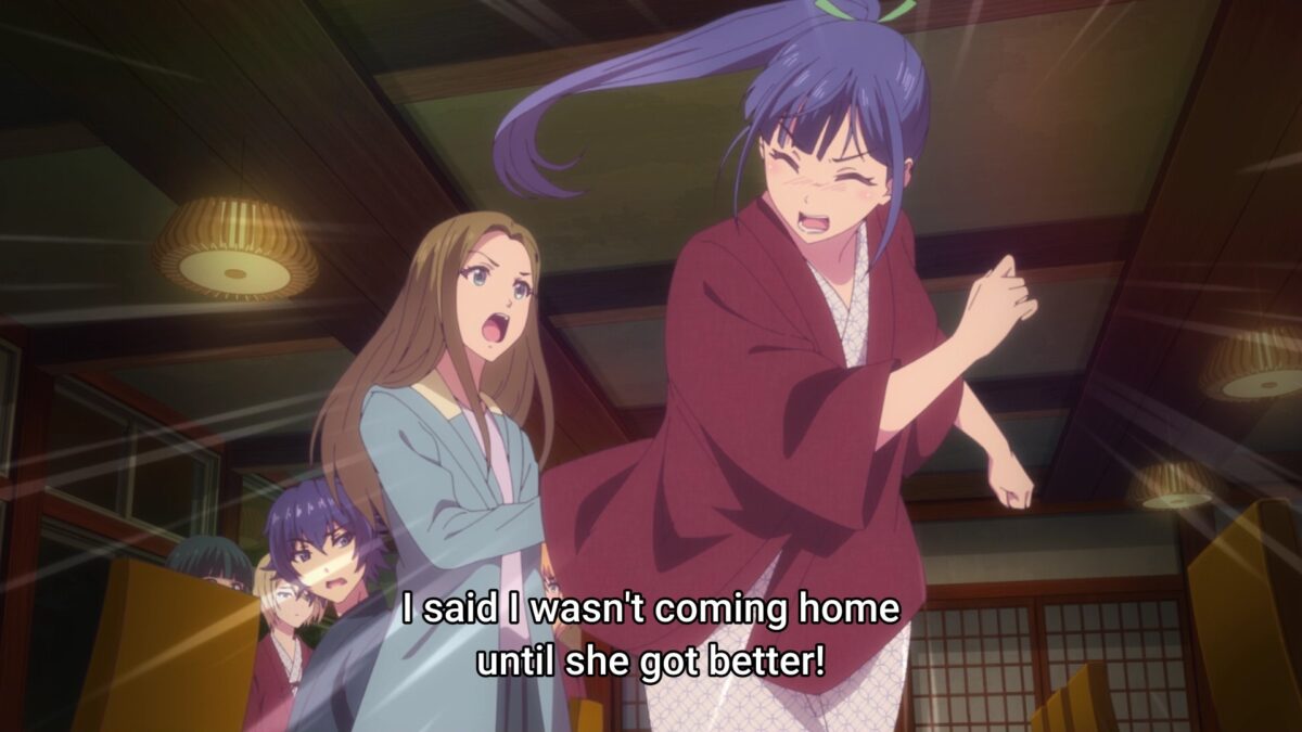 Goddess Cafe Terrace Episode 17 Ami Yells