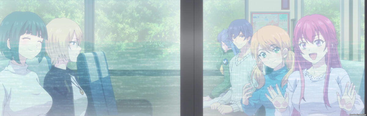 Goddess Cafe Terrace Episode 17 Familia Crew On A Train