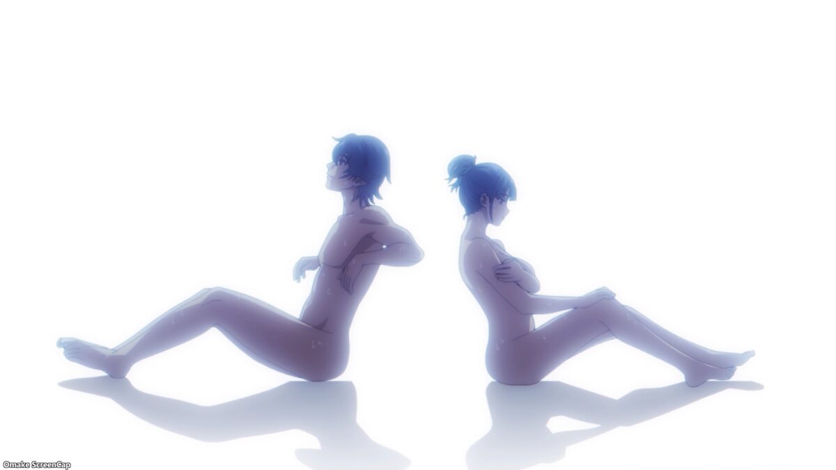 Goddess Cafe Terrace Episode 17 Hayato Ami Back To Back