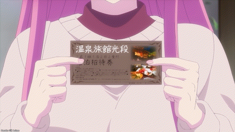 Goddess Cafe Terrace Episode 17 Ouka Won Onsen Trip Raffle