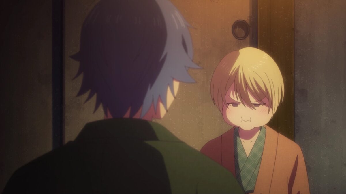 Goddess Cafe Terrace Episode 18 Akane Pouts