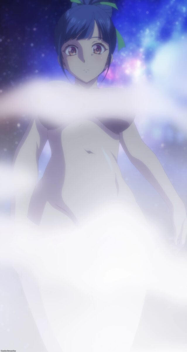 Goddess Cafe Terrace Episode 18 Ami Enters Steamy Bath