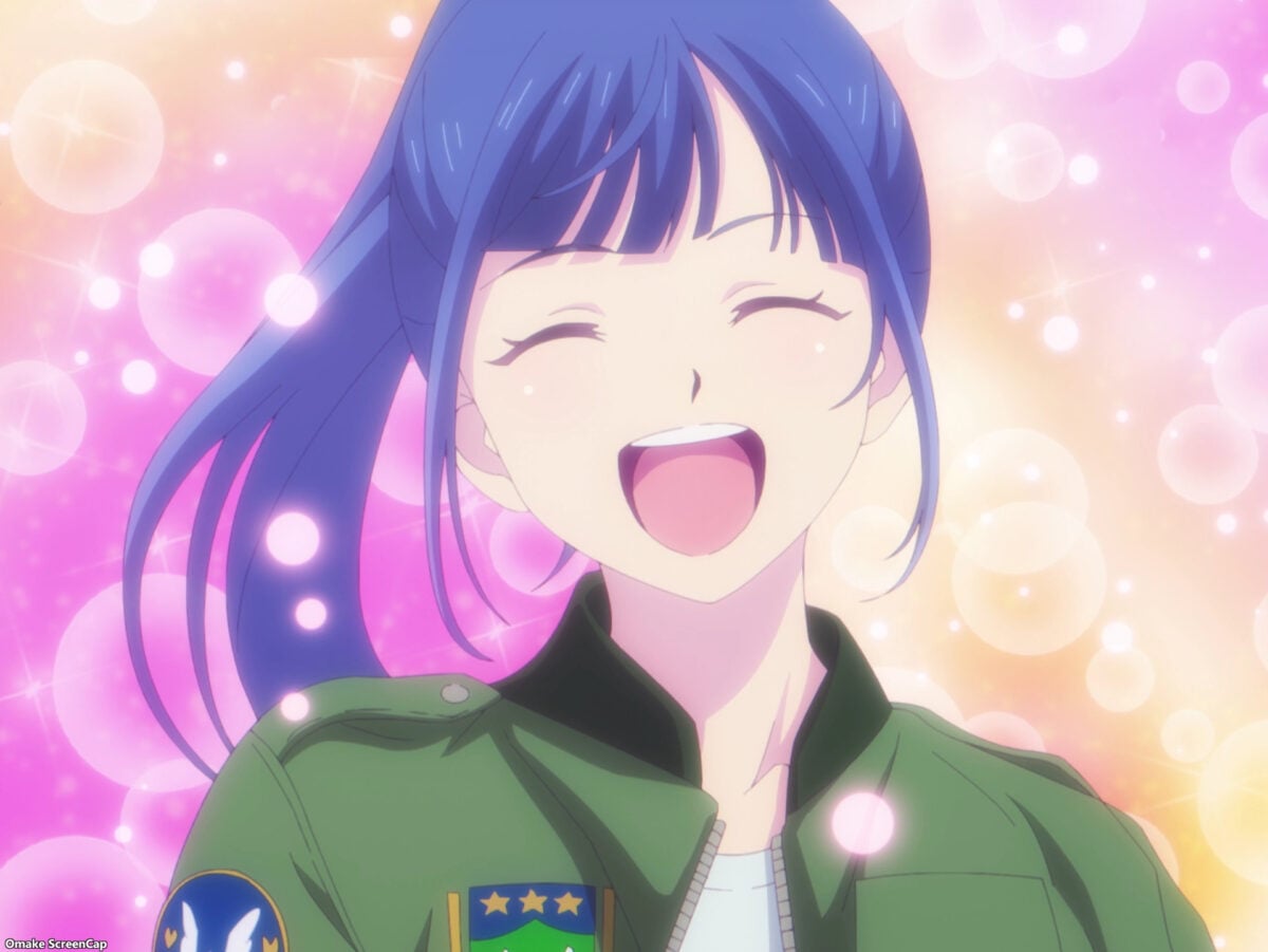 Goddess Cafe Terrace Episode 18 Ami Happy Laugh