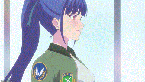 Goddess Cafe Terrace Episode 18 Ami Hugs Grandma Katsuyo