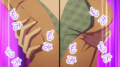 Goddess Cafe Terrace Episode 18 Drunk Shiragiku Measures Heft