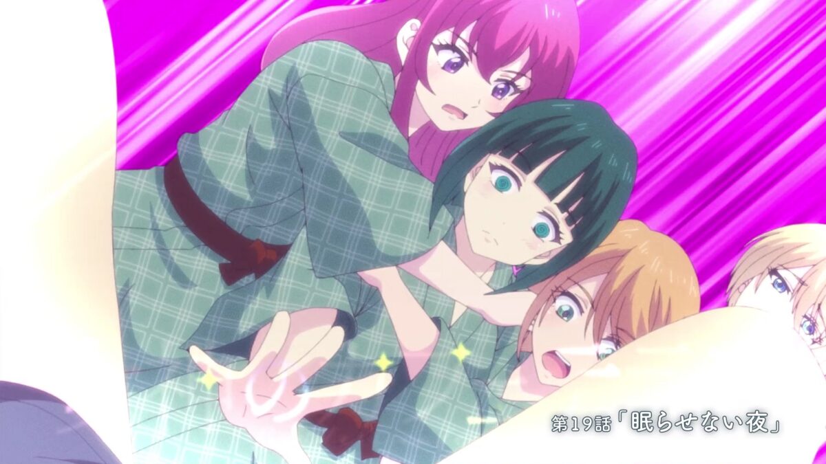 Goddess Cafe Terrace Episode 18 Preview Shiragiku Reaches For Sushi Roll
