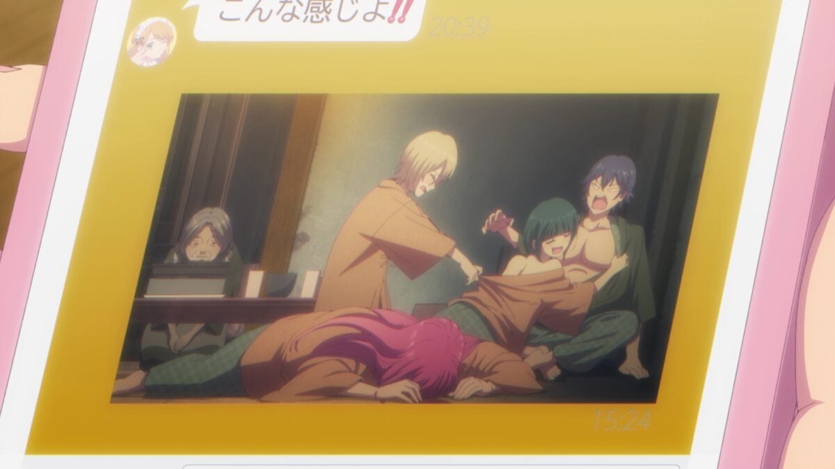 Goddess Cafe Terrace Episode 18 Riho Sends Chaos To Ririka