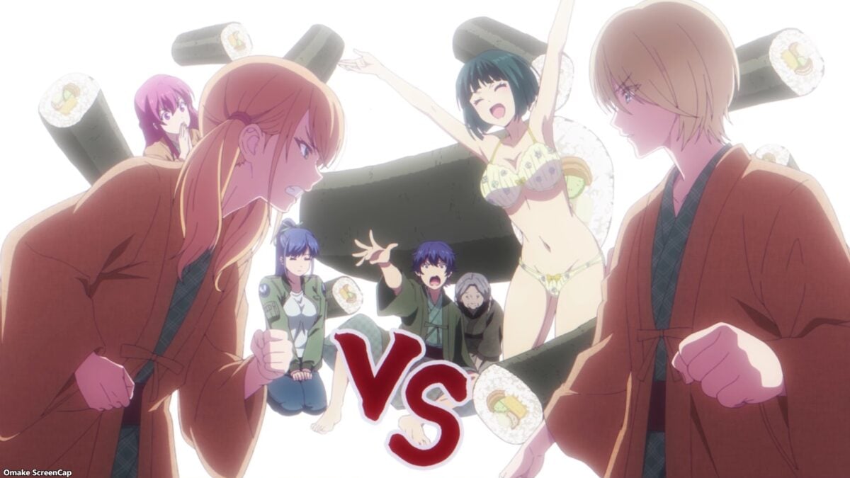 Goddess Cafe Terrace Episode 18 Riho Vs Akane