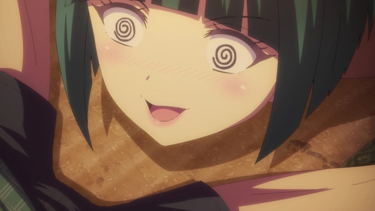 Goddess Cafe Terrace Episode 18 Shiragiku Sniffs Hayato's Sushi Roll