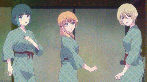 Goddess Cafe Terrace Episode 19 Hayato Peeks Out